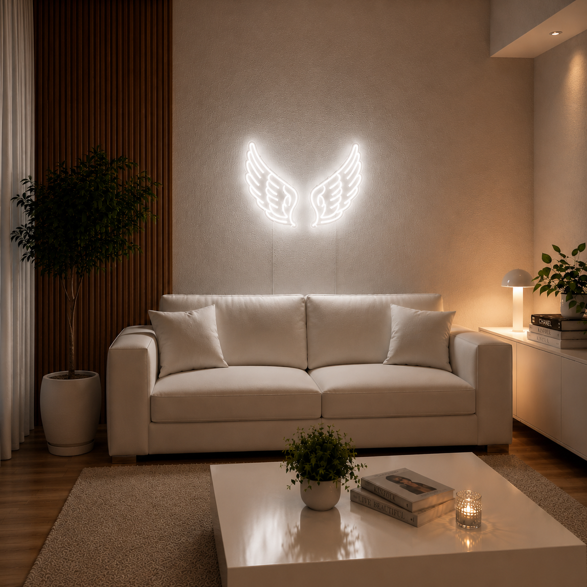Ailes d'ange - Neon LED