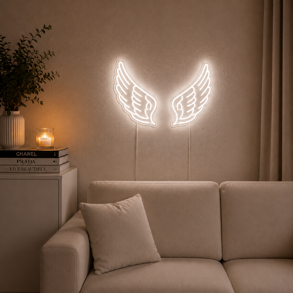 Ailes d'ange - Neon LED