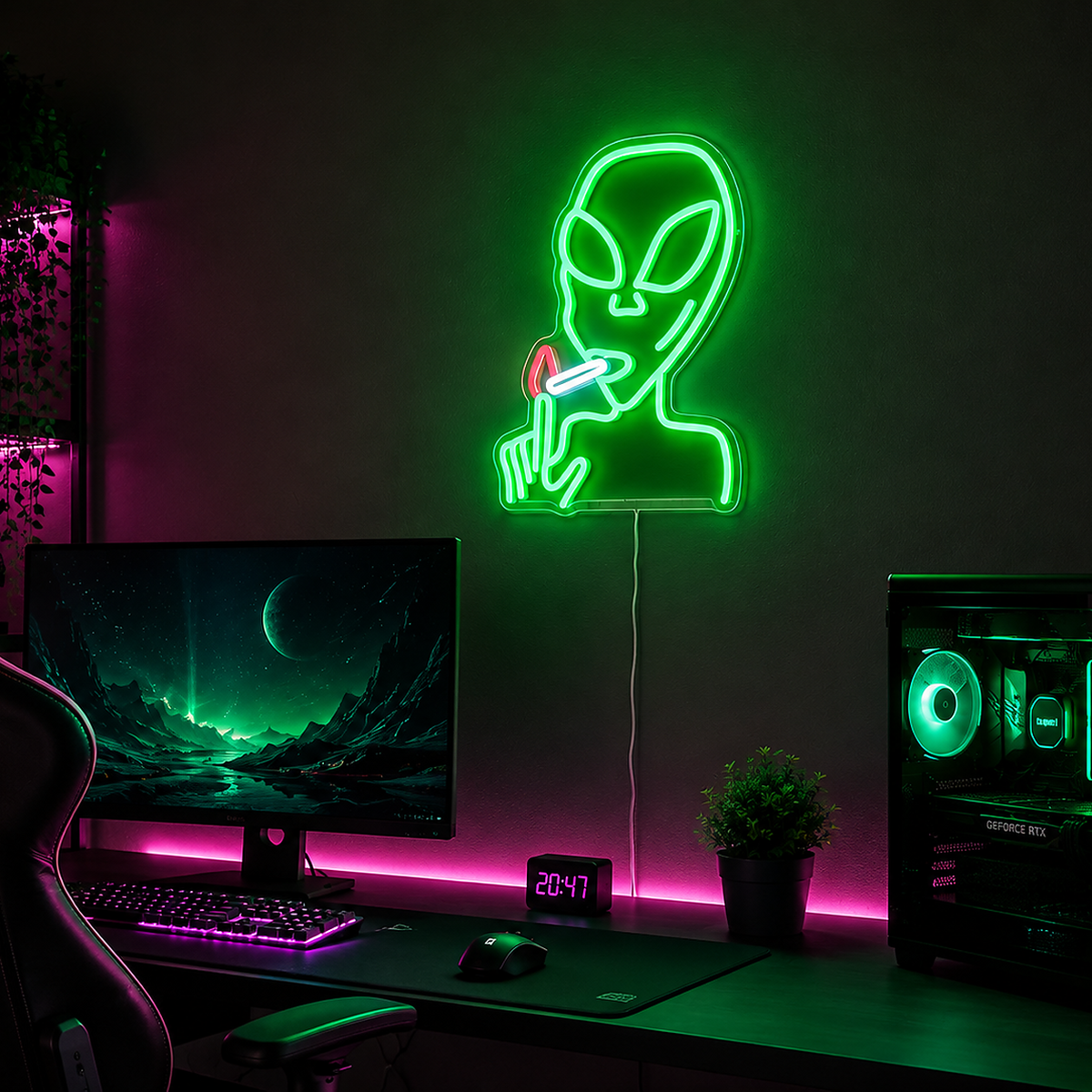 Alien - Neon LED