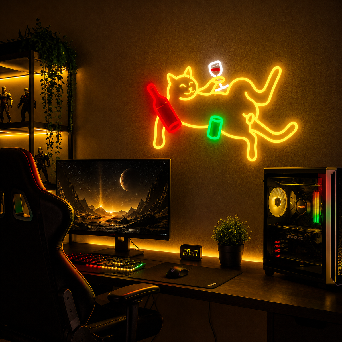 Chat - Neon LED