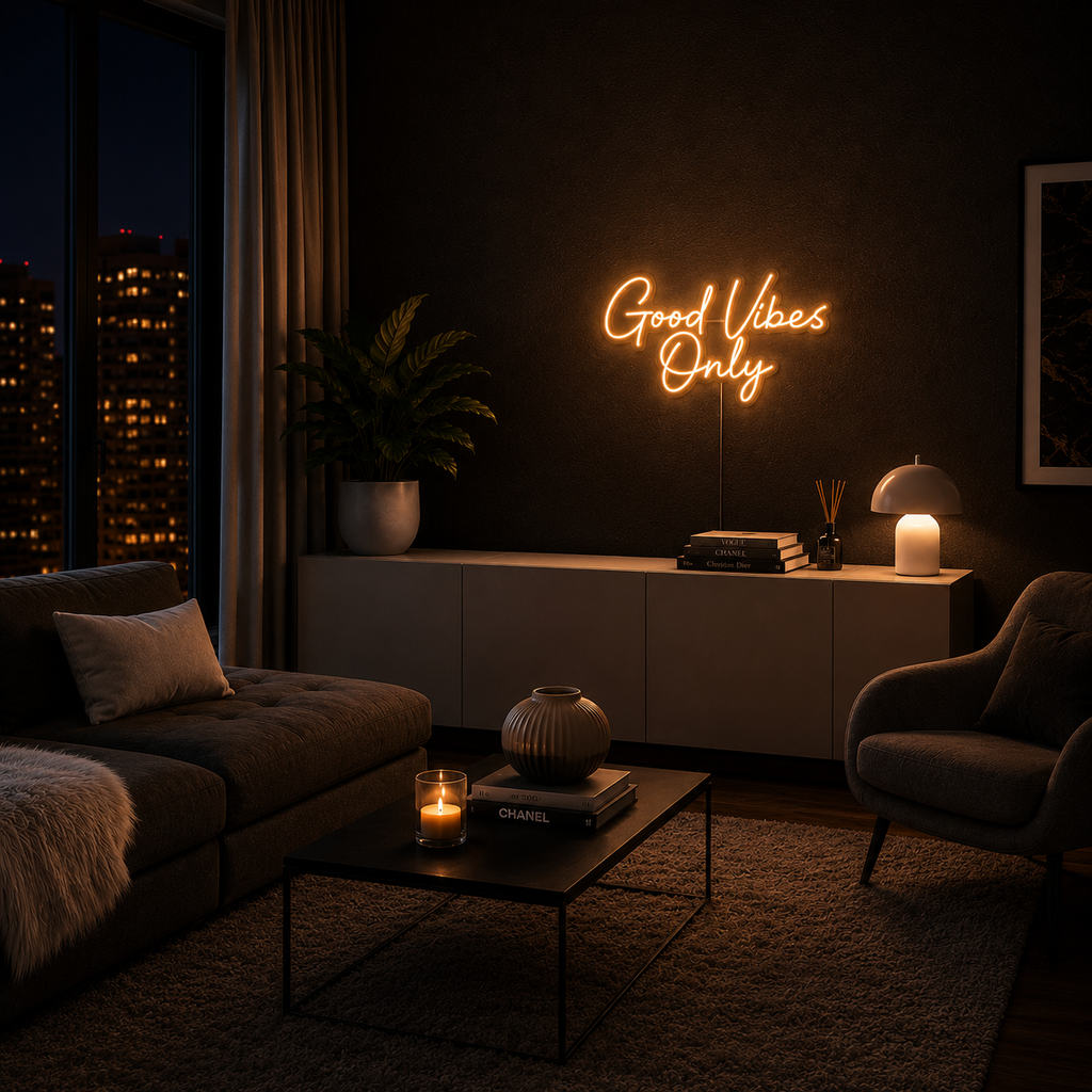 Good Vibes Only - Neon LED