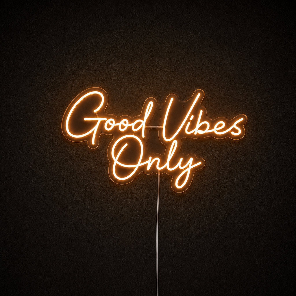 Good Vibes Only - Neon LED