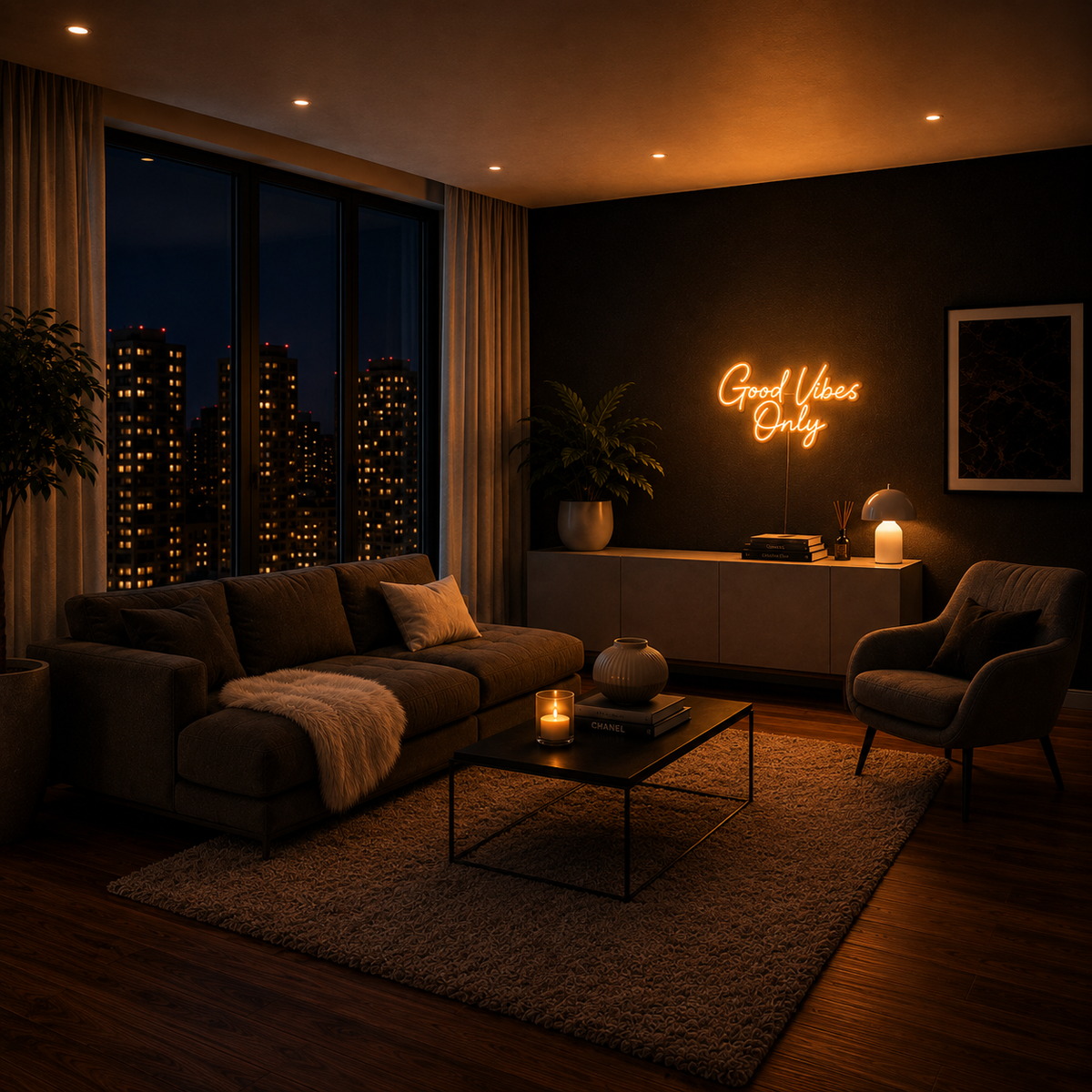 Good Vibes Only - Neon LED
