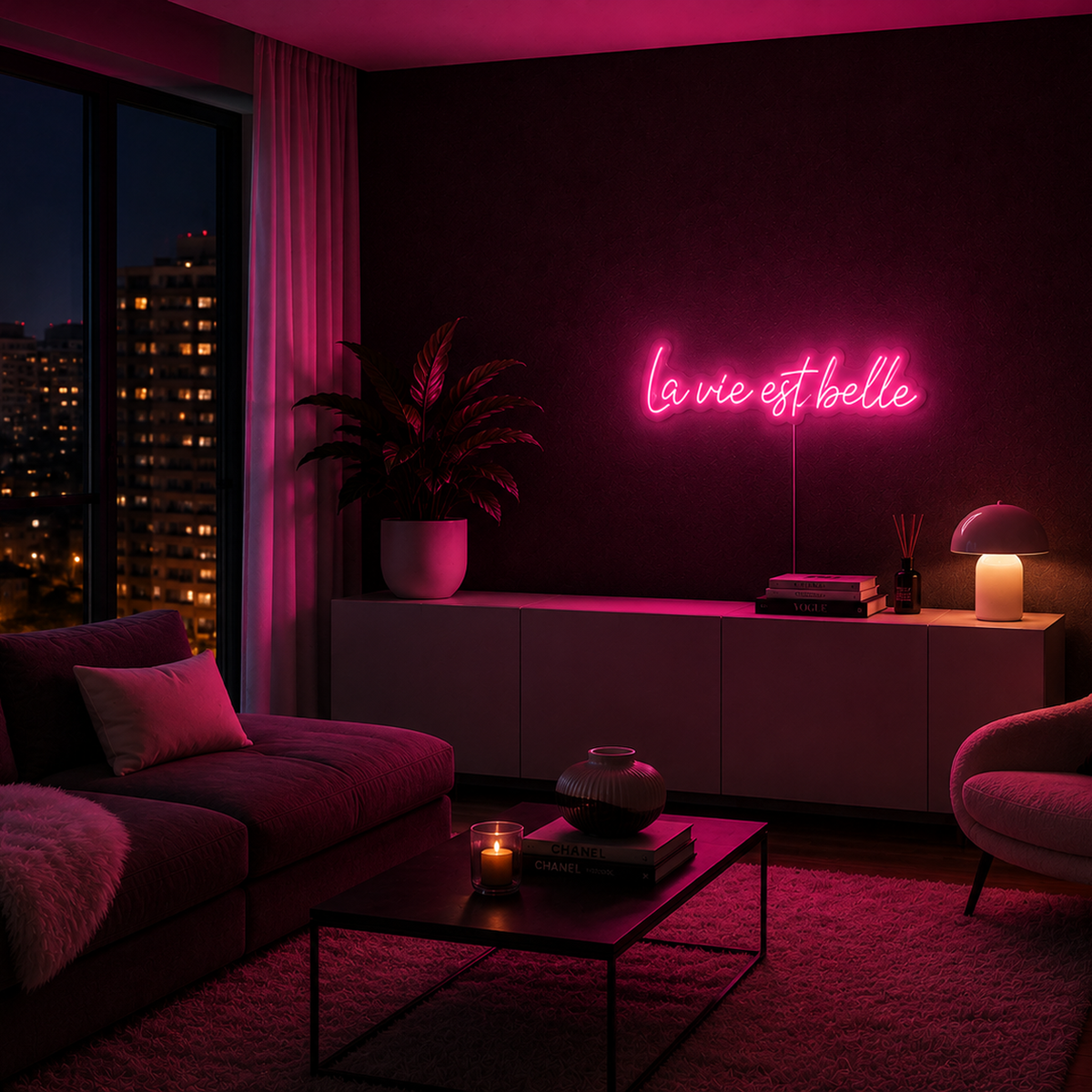 La Vie Est Belle - Neon LED