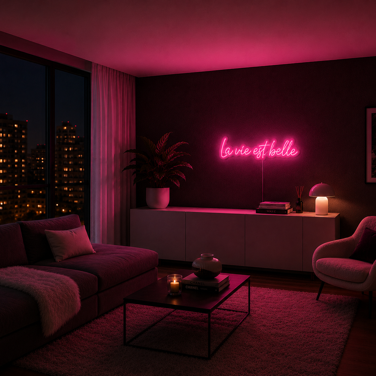 La Vie Est Belle - Neon LED