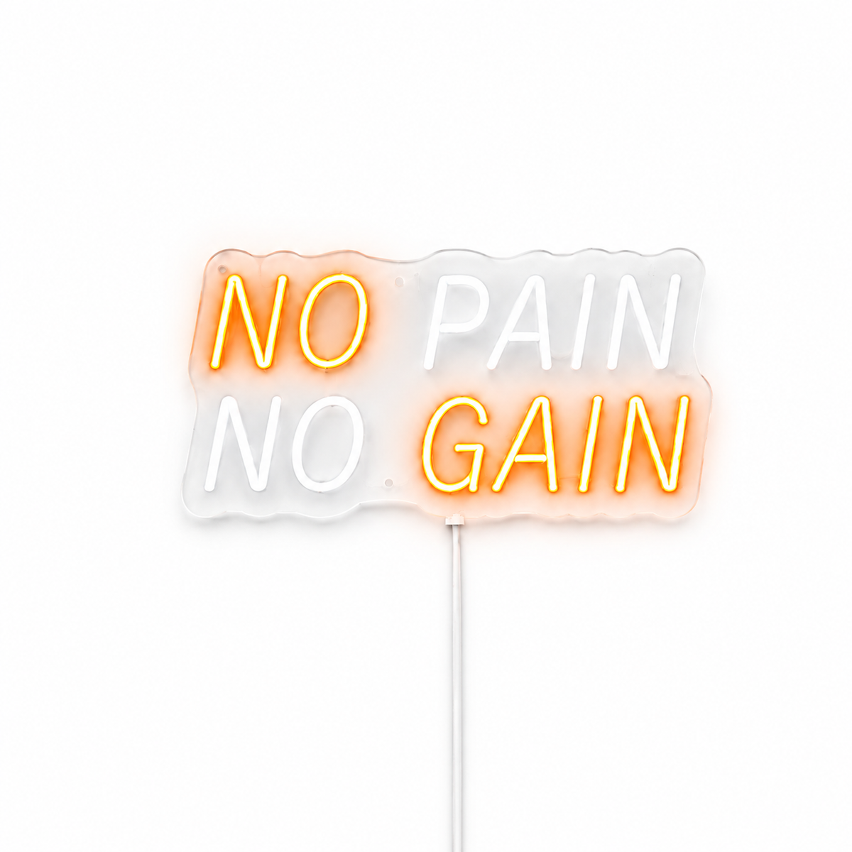 No Pain No Gain - Neon LED