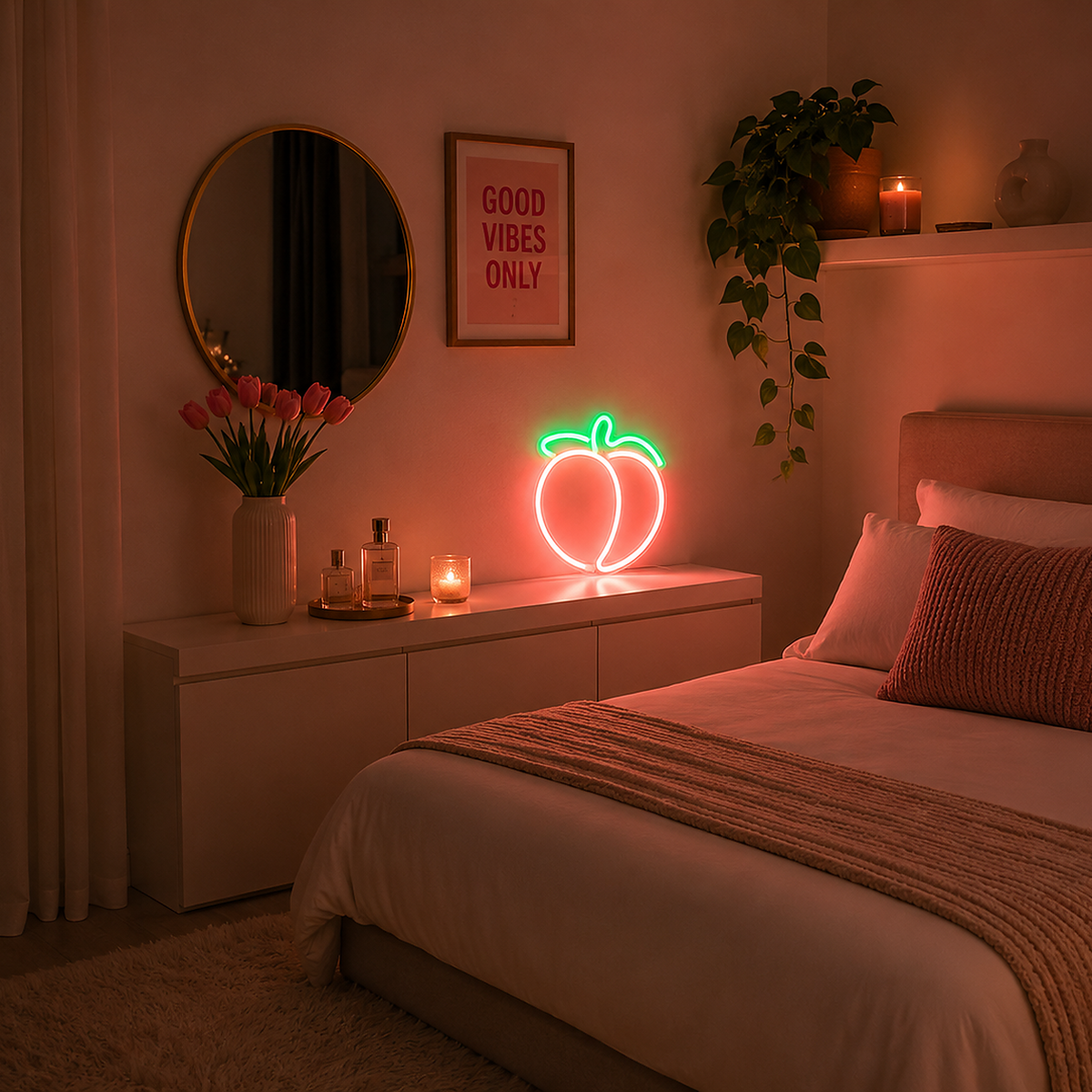 Pêche - Neon LED